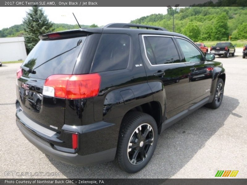 Onyx Black / Jet Black 2017 GMC Terrain SLE AWD
