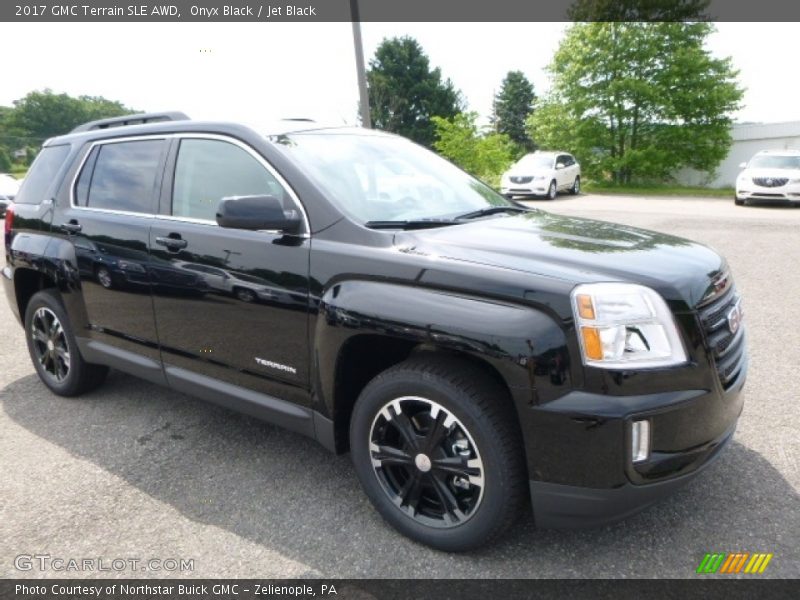 Onyx Black / Jet Black 2017 GMC Terrain SLE AWD