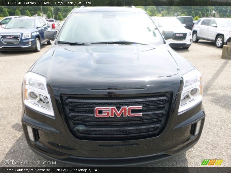 Onyx Black / Jet Black 2017 GMC Terrain SLE AWD