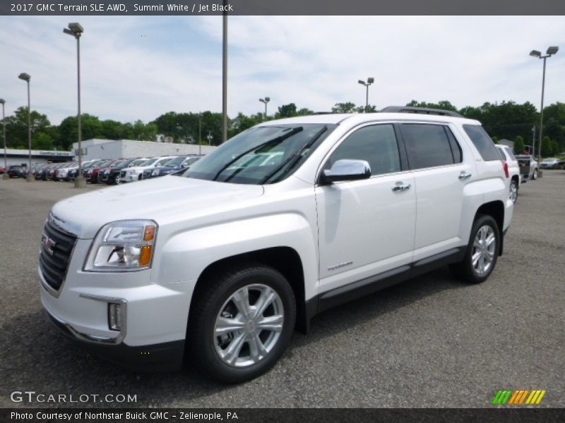 Front 3/4 View of 2017 Terrain SLE AWD