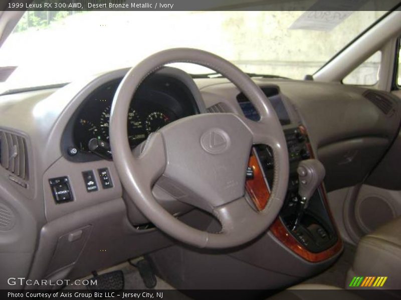 Desert Bronze Metallic / Ivory 1999 Lexus RX 300 AWD