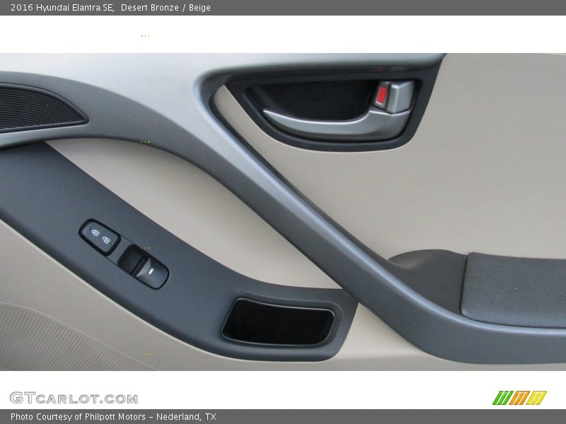 Desert Bronze / Beige 2016 Hyundai Elantra SE