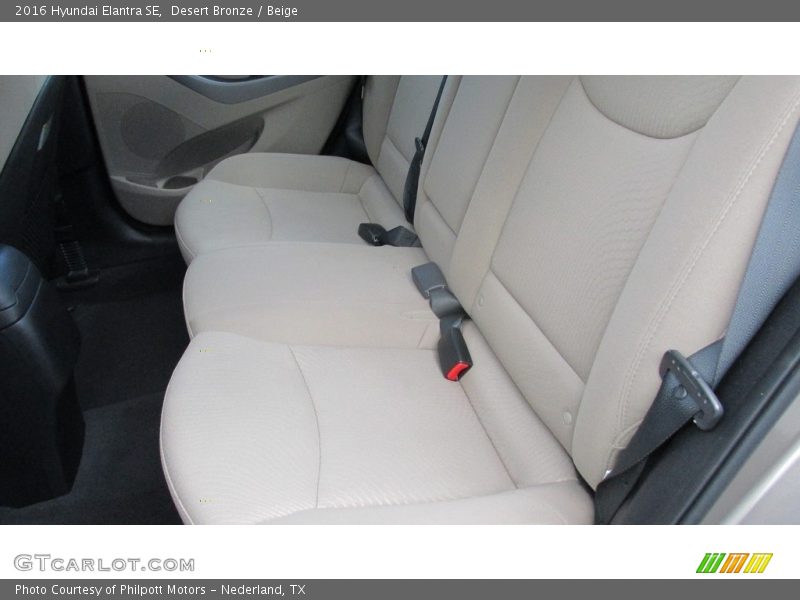 Desert Bronze / Beige 2016 Hyundai Elantra SE