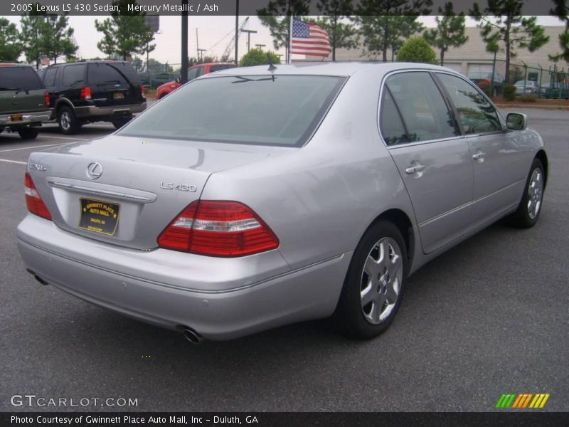 Mercury Metallic / Ash 2005 Lexus LS 430 Sedan