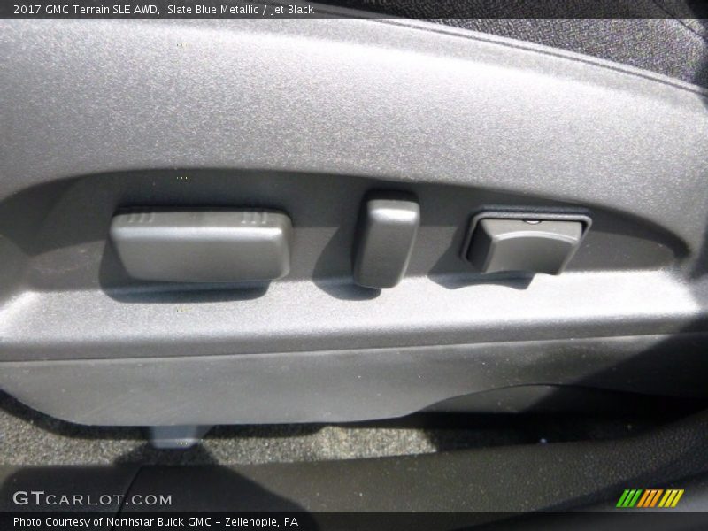 Slate Blue Metallic / Jet Black 2017 GMC Terrain SLE AWD