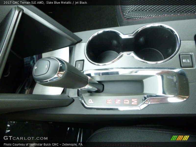 Slate Blue Metallic / Jet Black 2017 GMC Terrain SLE AWD