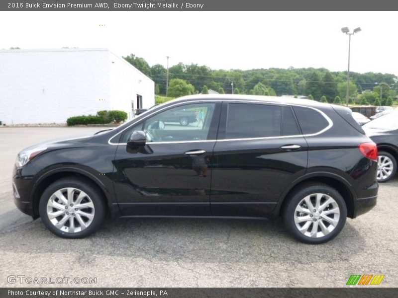 Ebony Twilight Metallic / Ebony 2016 Buick Envision Premium AWD