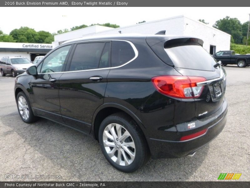 Ebony Twilight Metallic / Ebony 2016 Buick Envision Premium AWD