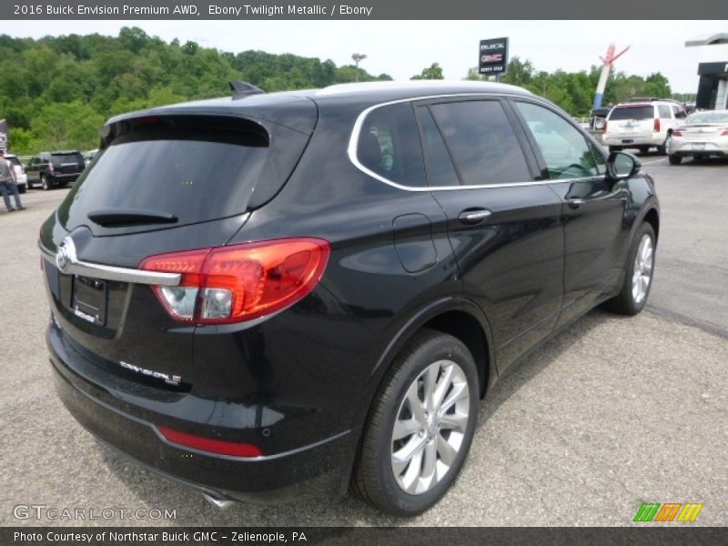 Ebony Twilight Metallic / Ebony 2016 Buick Envision Premium AWD