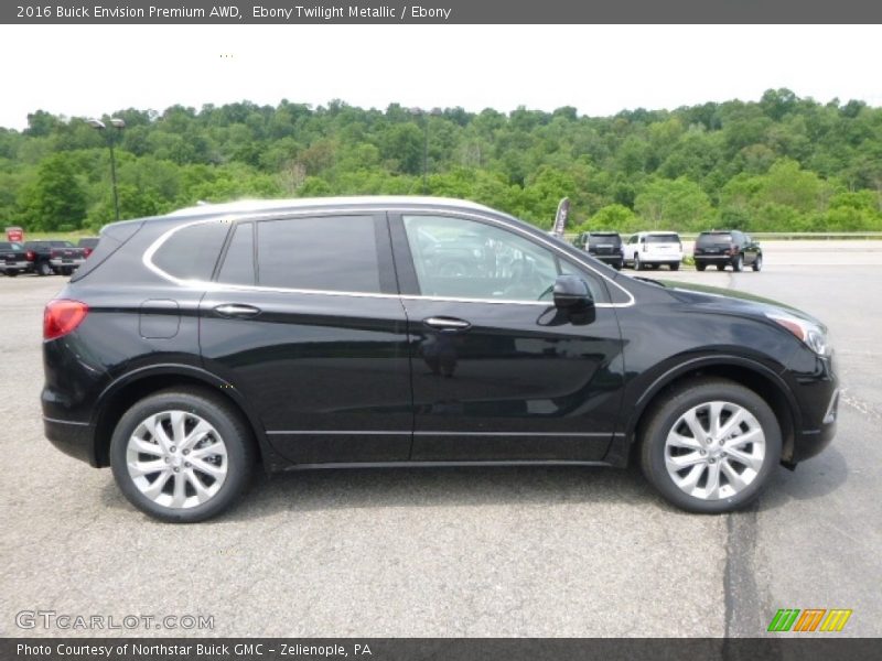 Ebony Twilight Metallic / Ebony 2016 Buick Envision Premium AWD