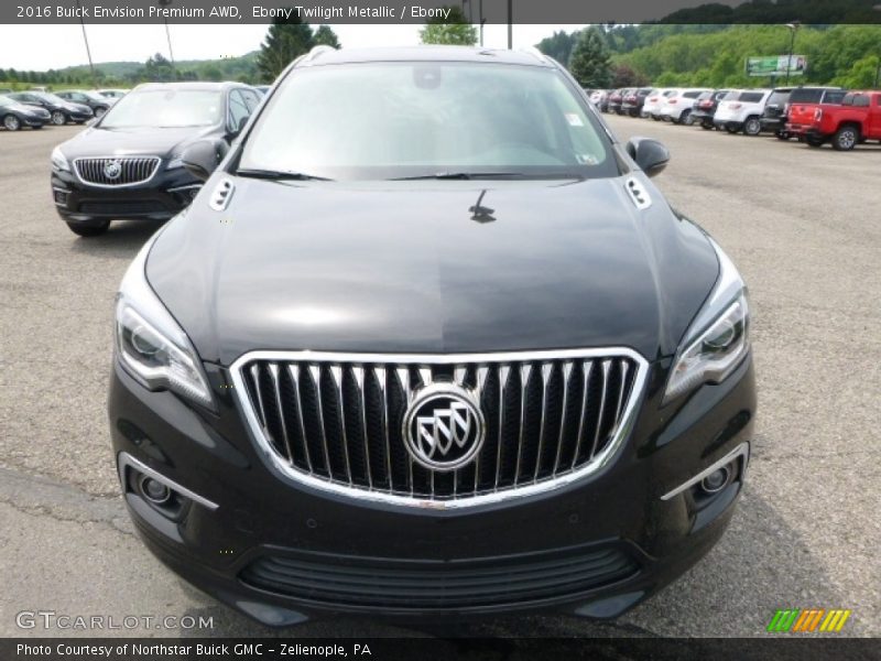 Ebony Twilight Metallic / Ebony 2016 Buick Envision Premium AWD