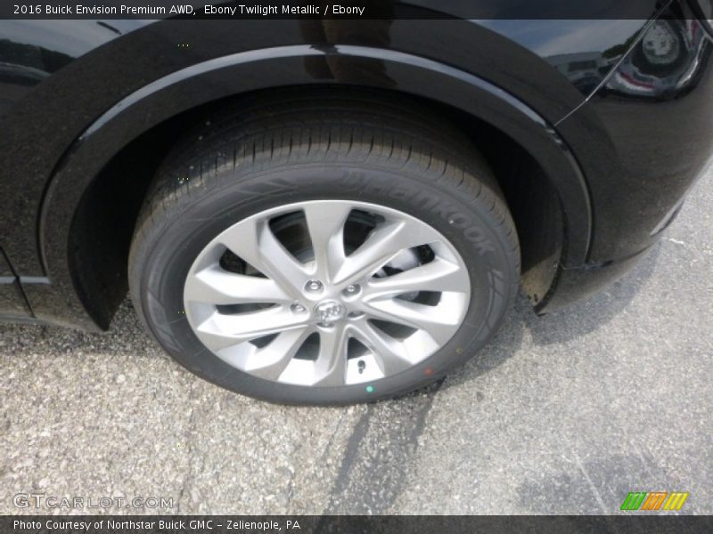 Ebony Twilight Metallic / Ebony 2016 Buick Envision Premium AWD