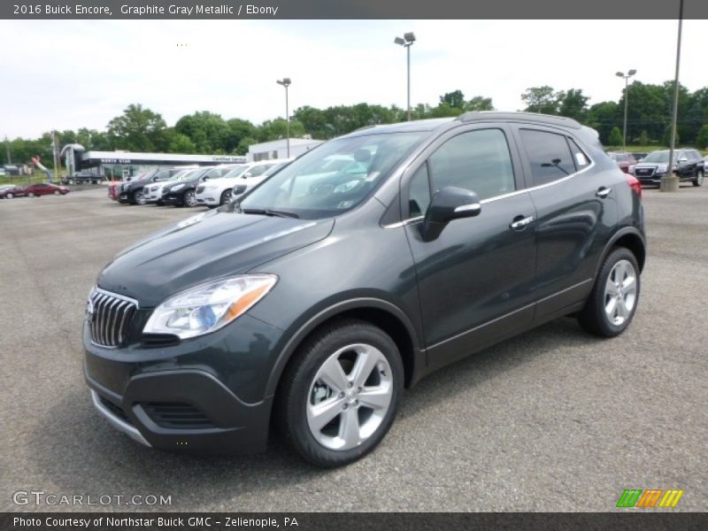 Graphite Gray Metallic / Ebony 2016 Buick Encore