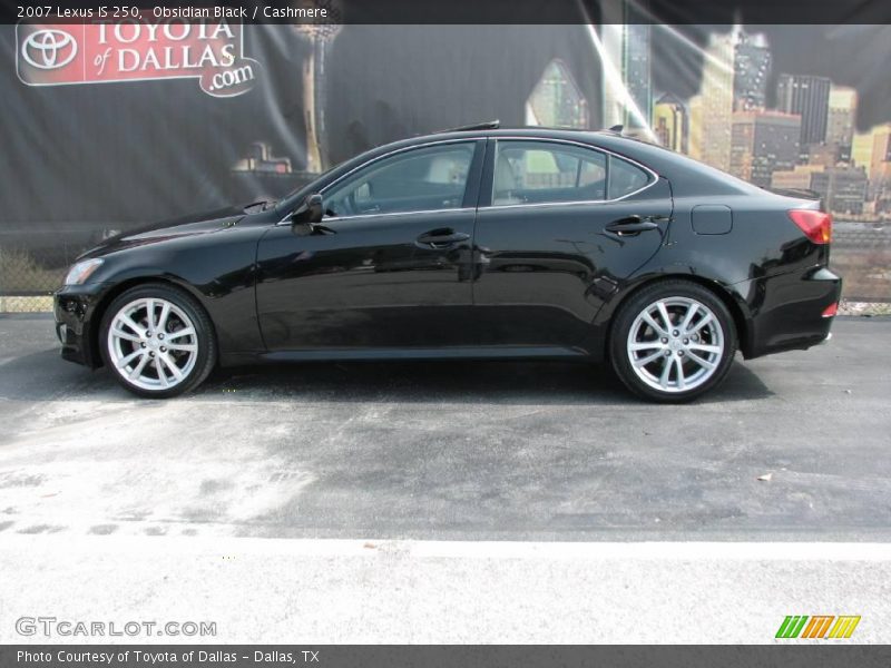 Obsidian Black / Cashmere 2007 Lexus IS 250