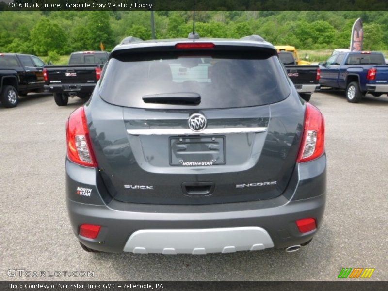 Graphite Gray Metallic / Ebony 2016 Buick Encore