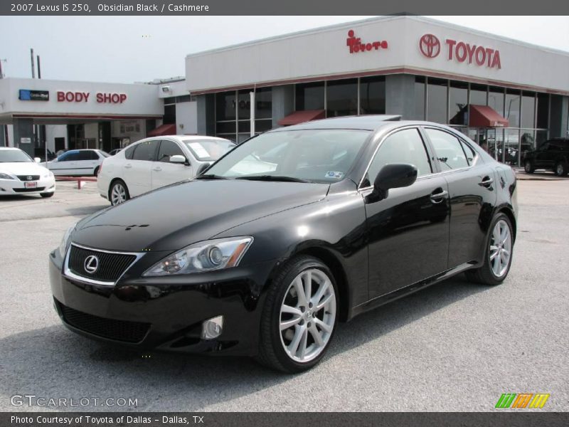 Obsidian Black / Cashmere 2007 Lexus IS 250