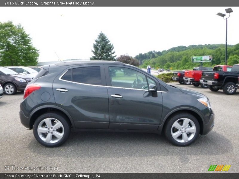 Graphite Gray Metallic / Ebony 2016 Buick Encore