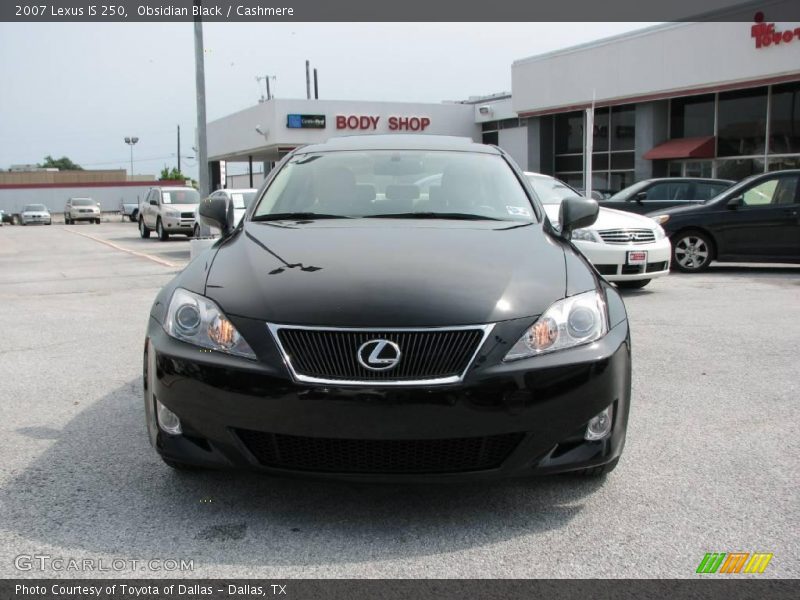 Obsidian Black / Cashmere 2007 Lexus IS 250