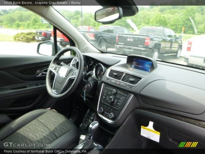 Graphite Gray Metallic / Ebony 2016 Buick Encore