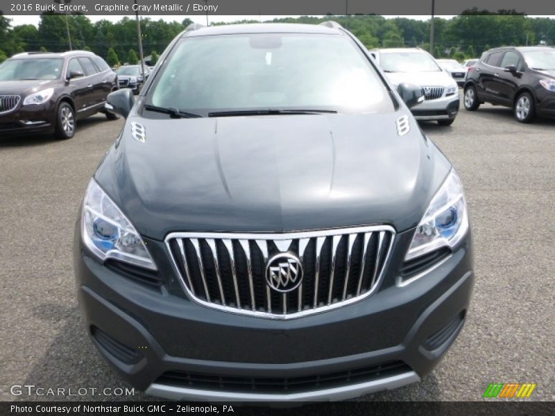 Graphite Gray Metallic / Ebony 2016 Buick Encore