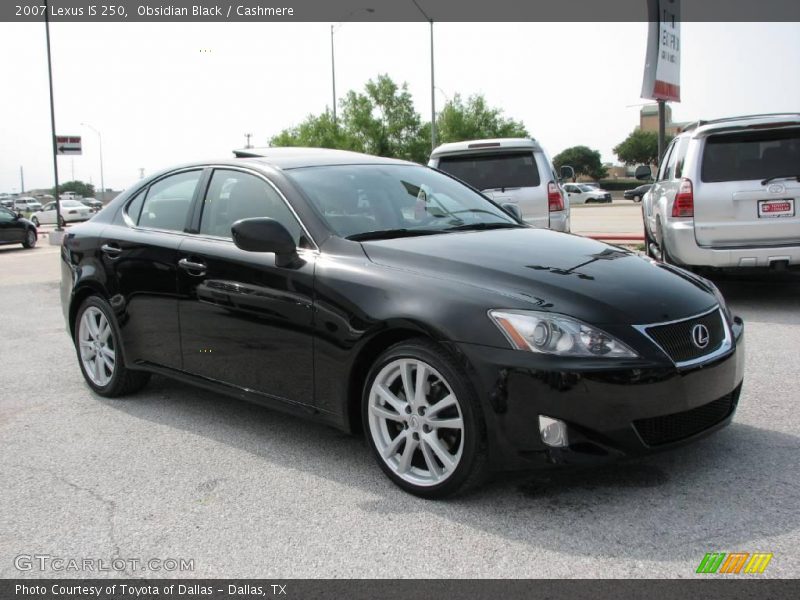 Obsidian Black / Cashmere 2007 Lexus IS 250
