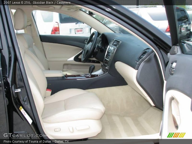 Obsidian Black / Cashmere 2007 Lexus IS 250