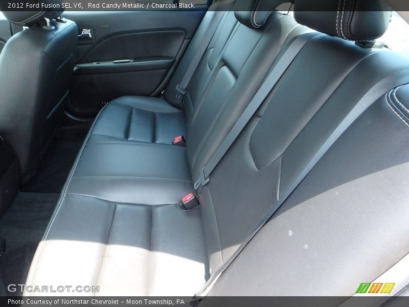 Red Candy Metallic / Charcoal Black 2012 Ford Fusion SEL V6