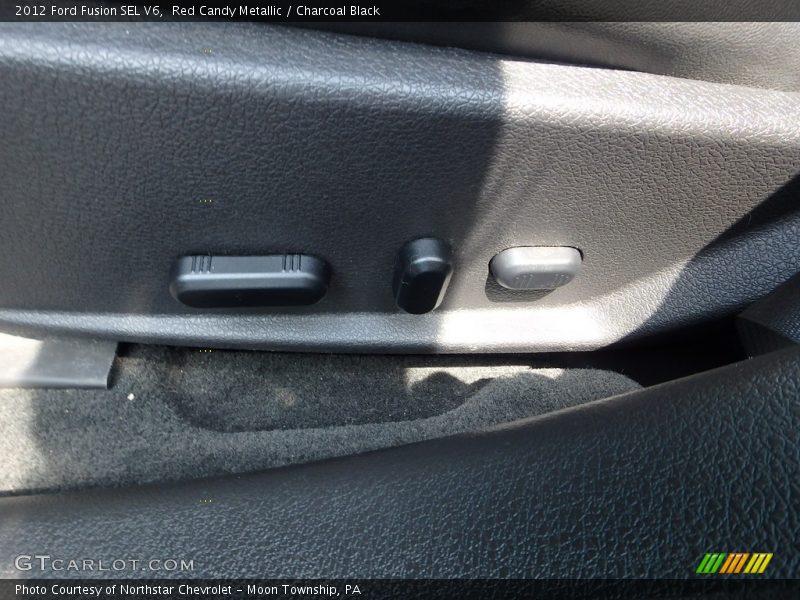 Red Candy Metallic / Charcoal Black 2012 Ford Fusion SEL V6