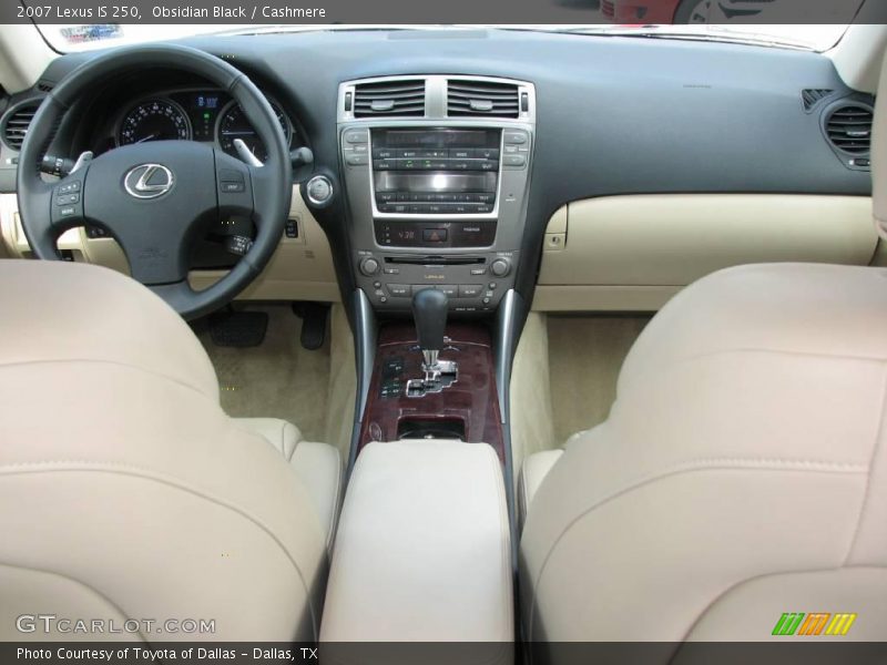 Obsidian Black / Cashmere 2007 Lexus IS 250