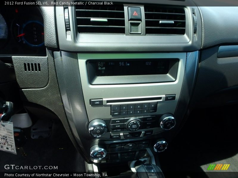 Red Candy Metallic / Charcoal Black 2012 Ford Fusion SEL V6