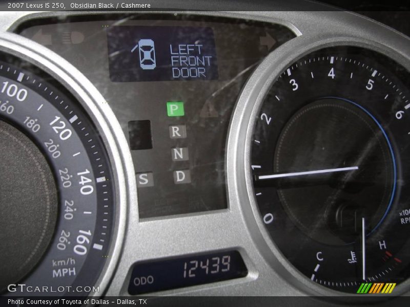 Obsidian Black / Cashmere 2007 Lexus IS 250