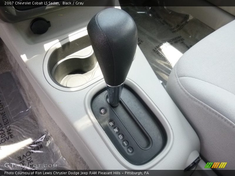 Black / Gray 2007 Chevrolet Cobalt LS Sedan