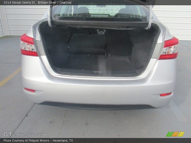 Brilliant Silver / Charcoal 2014 Nissan Sentra SV