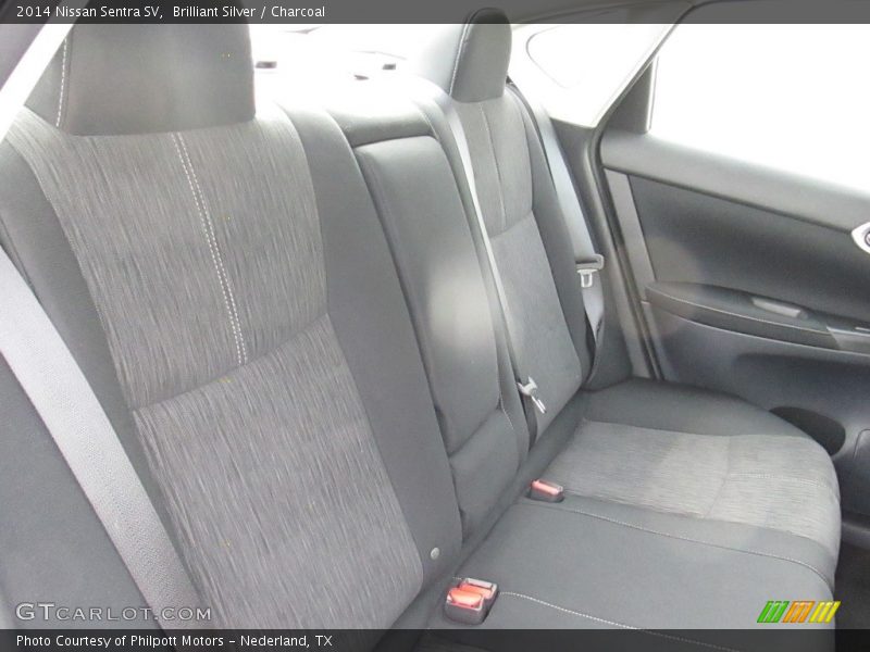 Brilliant Silver / Charcoal 2014 Nissan Sentra SV