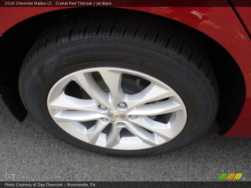 Crystal Red Tintcoat / Jet Black 2016 Chevrolet Malibu LT