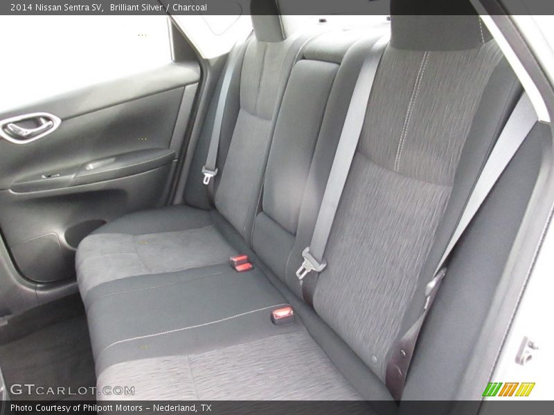 Brilliant Silver / Charcoal 2014 Nissan Sentra SV
