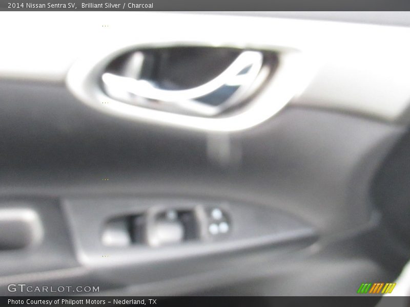 Brilliant Silver / Charcoal 2014 Nissan Sentra SV