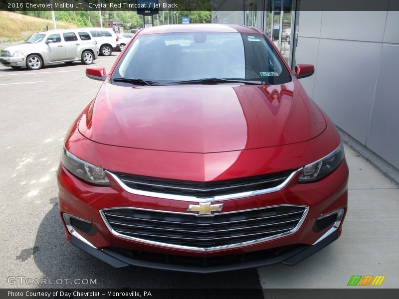 Crystal Red Tintcoat / Jet Black 2016 Chevrolet Malibu LT