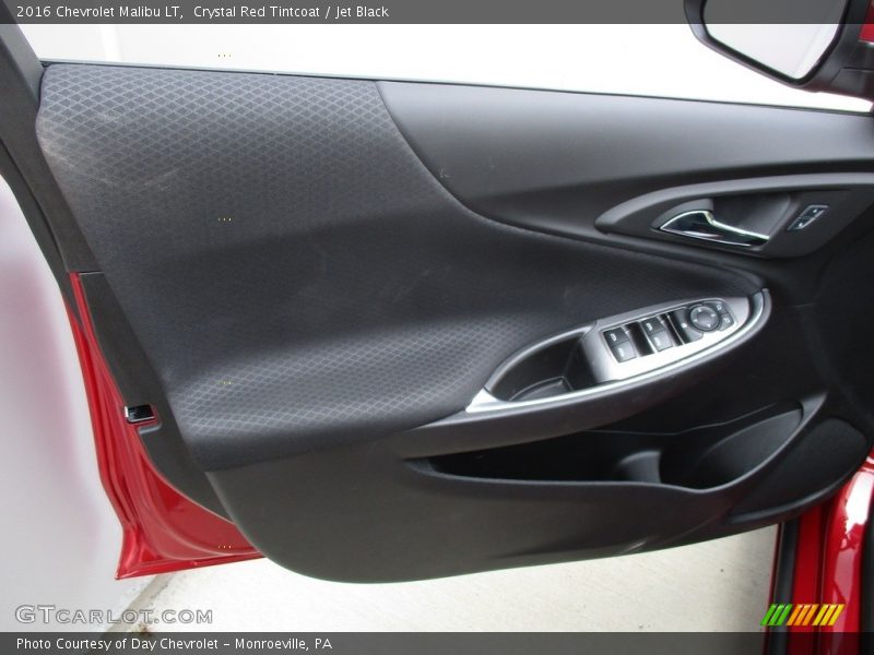 Crystal Red Tintcoat / Jet Black 2016 Chevrolet Malibu LT