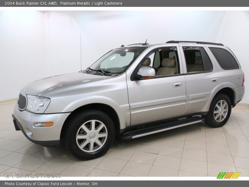 Platinum Metallic / Light Cashmere 2004 Buick Rainier CXL AWD