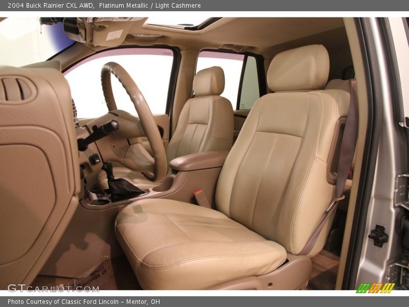 Platinum Metallic / Light Cashmere 2004 Buick Rainier CXL AWD