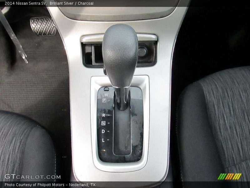 Brilliant Silver / Charcoal 2014 Nissan Sentra SV
