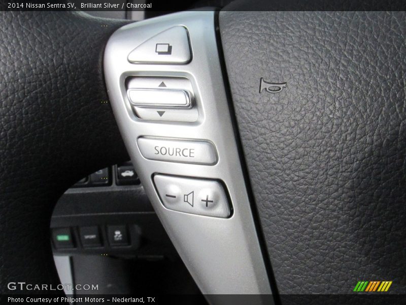 Brilliant Silver / Charcoal 2014 Nissan Sentra SV