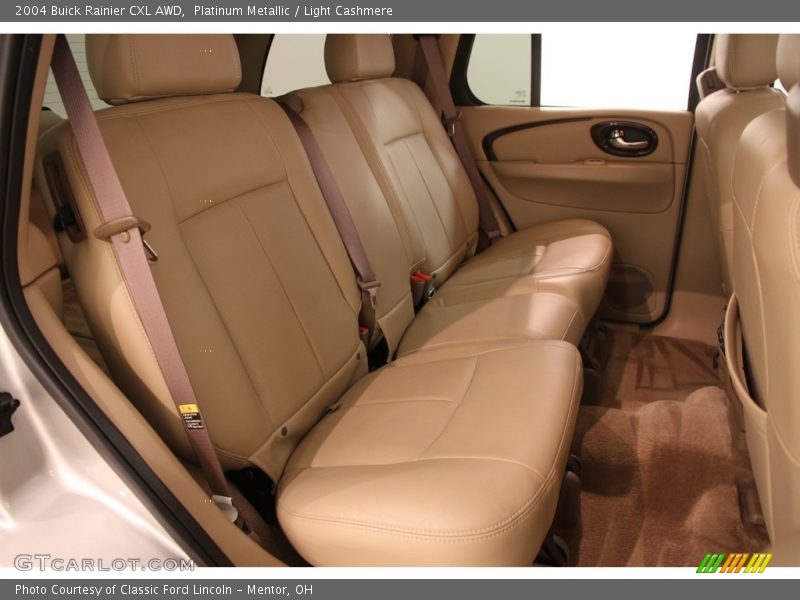 Platinum Metallic / Light Cashmere 2004 Buick Rainier CXL AWD
