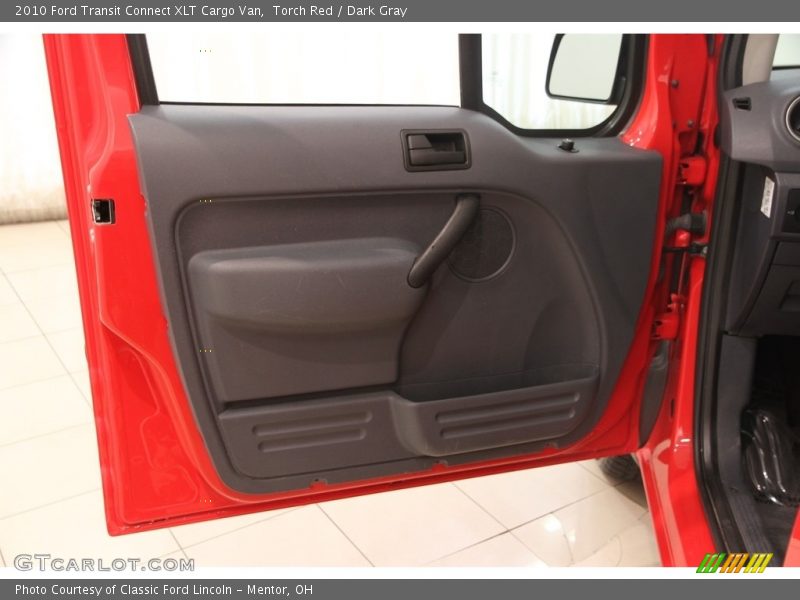 Torch Red / Dark Gray 2010 Ford Transit Connect XLT Cargo Van