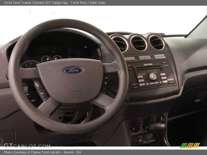 Torch Red / Dark Gray 2010 Ford Transit Connect XLT Cargo Van