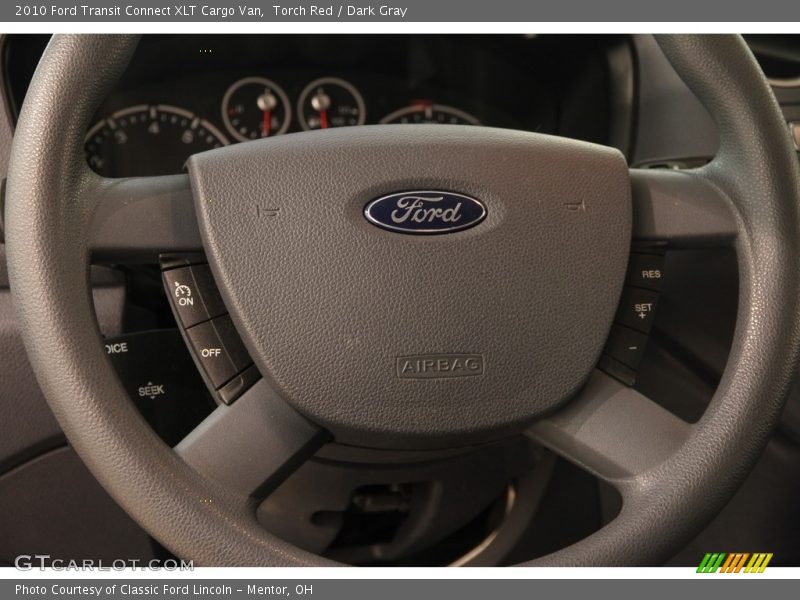 Torch Red / Dark Gray 2010 Ford Transit Connect XLT Cargo Van