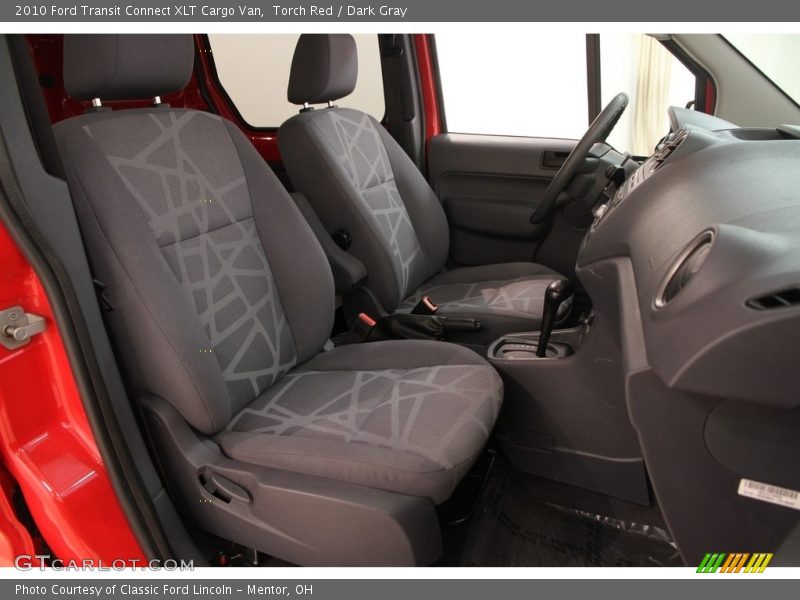 Torch Red / Dark Gray 2010 Ford Transit Connect XLT Cargo Van