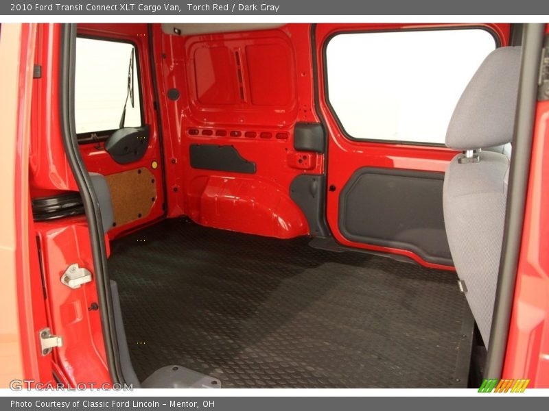 Torch Red / Dark Gray 2010 Ford Transit Connect XLT Cargo Van