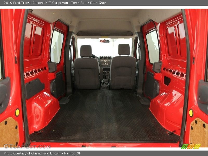 Torch Red / Dark Gray 2010 Ford Transit Connect XLT Cargo Van